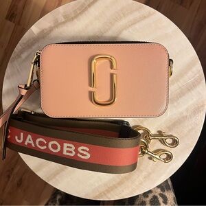 Marc Jacobs Snapshot Colorblock Crossbody Bag - Yellow / Pink